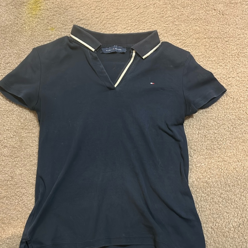 Navy blue shirt